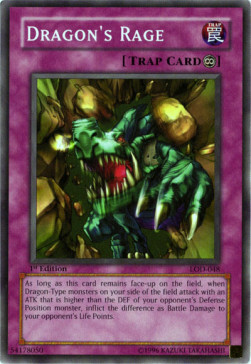 Dragon's Rage Card Front