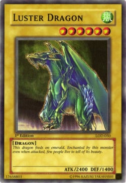 Luster Dragon Card Front