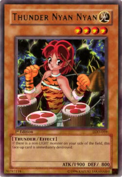 Thunder Nyan Nyan Card Front