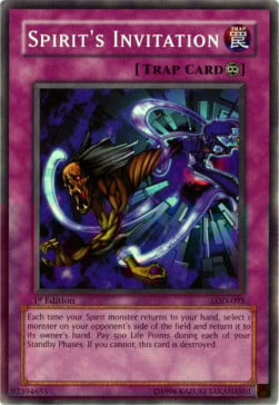 Spirit's Invitation Card Front