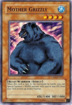 Madre Grizzly Card Front