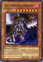 Horus the Black Flame Dragon LV8 · Ultra Rare 008