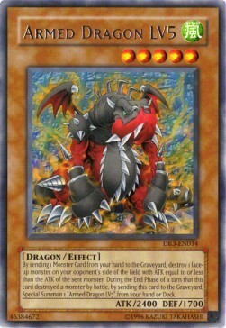 Armed Dragon LV5 Card Front