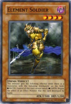 Element Soldier Card Front