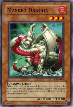 Masked Dragon Card Front