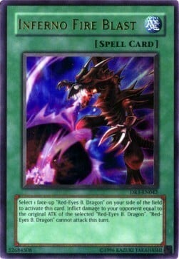 Inferno Fire Blast Card Front