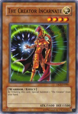 The Creator Incarnate Card Front