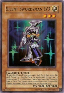 Silent Swordsman LV3 Card Front
