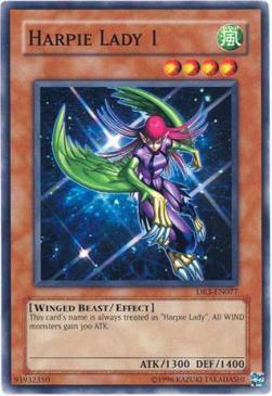 Harpie Lady 1 Card Front