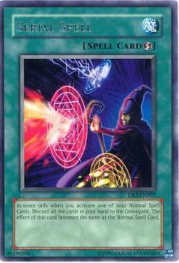 Serial Spell Card Front
