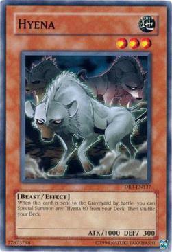 Hyena Card Front
