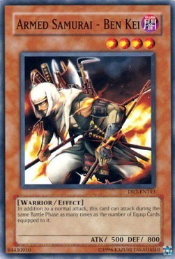 Armed Samurai - Ben Kei Card Front