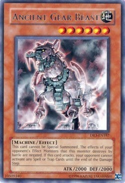 Ancient Gear Beast Card Front