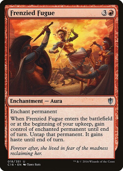 Frenzied Fugue Card Front