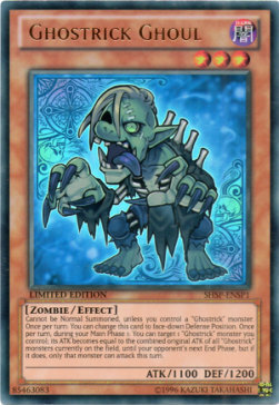 Ghostrick Ghoul Card Front