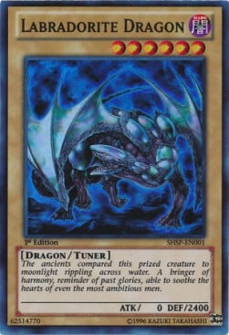 Labradorite Dragon Card Front