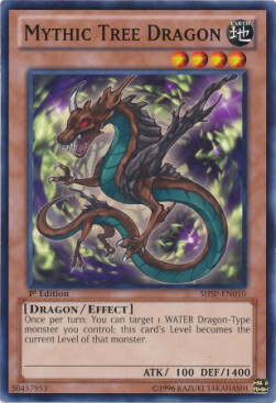 Mythic Tree Dragon Card Front