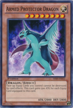 Armed Protector Dragon Card Front