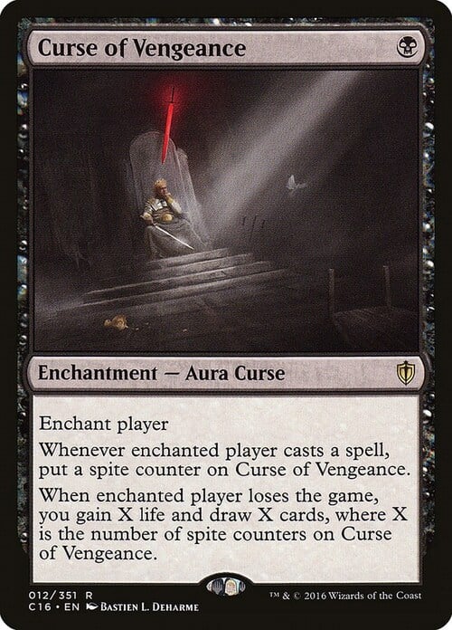 Curse of Vengeance Card Front