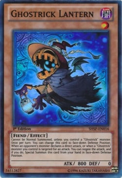 Ghostrick Lantern Card Front