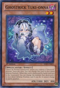 Yuki-onna Fantasmatrucco Card Front