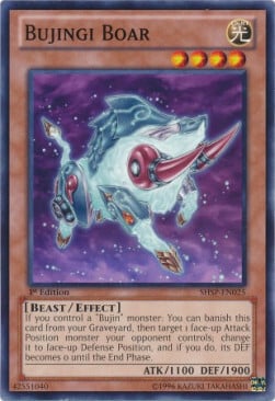 Bujingi Boar Card Front