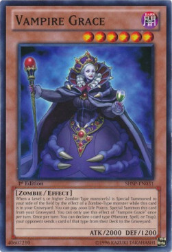 Grazia Vampira Card Front