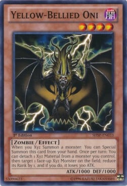 Yellow-Bellied Oni Card Front