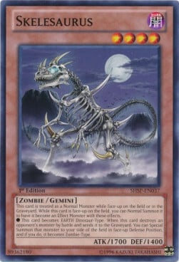 Skelesaurus Card Front