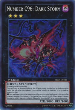 Numero C96: Tempesta Oscura Card Front