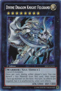 Divine Dragon Knight Felgrand Card Front