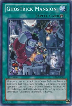 Ghostrick Mansion Card Front