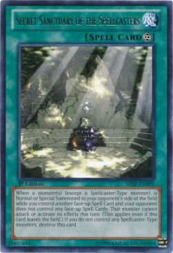 Secret Sanctuary of the Spellcasters Card Front