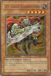 XX-Saber Gardestrike · Ultra Rare 001
