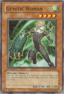 Genetic Woman Card Front