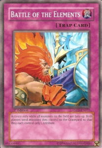 Battle of the Elements Card Front
