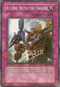 At One With the Sword Card Front