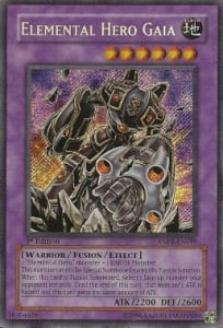 Elemental Hero Gaia Card Front