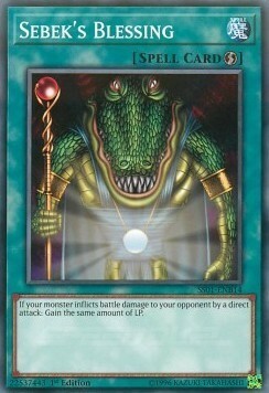 Benedizione di Sebek Card Front