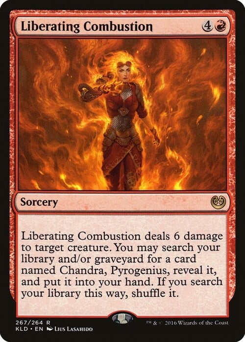 Liberating Combustion Card Front