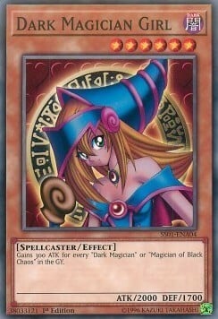 Ragazza Maga Nera Card Front