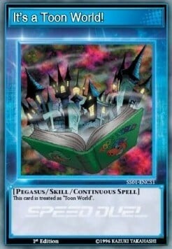 It's a Toon World Card Front