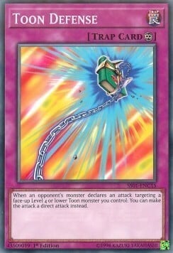 Difesa Toon Card Front