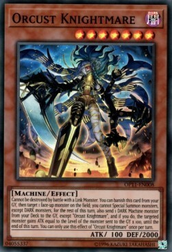 Orcust Knightmare Card Front