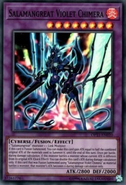 Salamangreat Violet Chimera Card Front