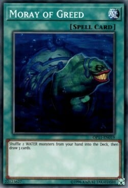 Moray of Greed Card Front