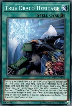 True Draco Heritage Card Front