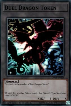 Duel Dragon Token Card Front
