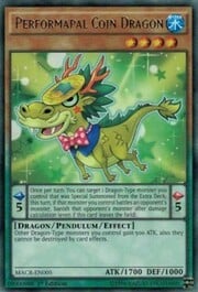 Performapal Coin Dragon · Rare 005