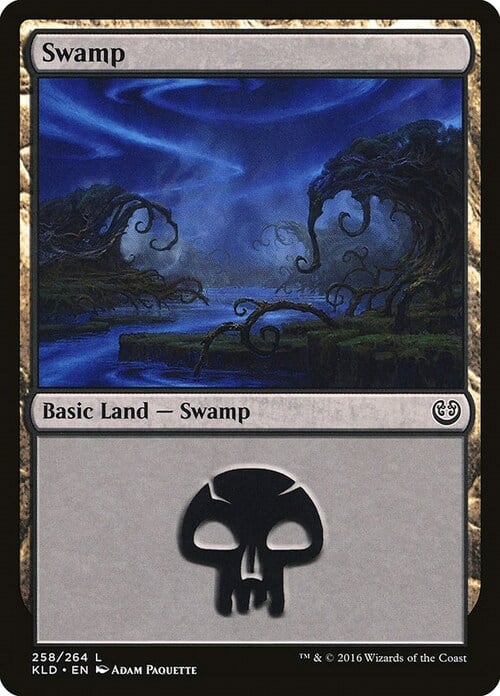 Swamp Card Front